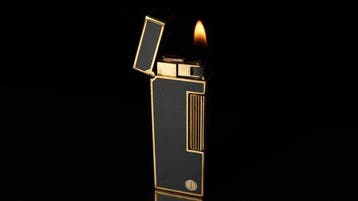 Dunhill - Lacquer Pattern Rollagas Lighter - Aansteker -, Nieuw