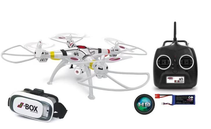 2dekans | Jamara Payload GPS VR Drone | 720p HD Camera |, Computers en Software, Overige Computers en Software, Zo goed als nieuw