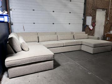 U-Bank, Dutch Sofa, Clint, Sand/Beige, Nieuw