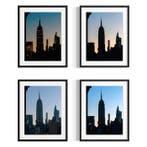 Fabio Accorrà - The sunrise in Manhattan, Series of 4