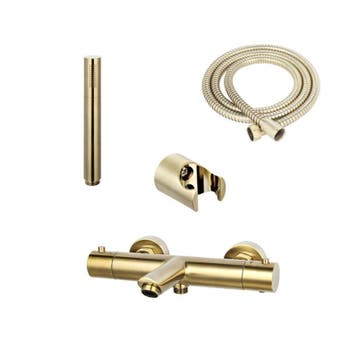 Sani Royal Badkraan opbouw thermostatisch rond, Nieuw