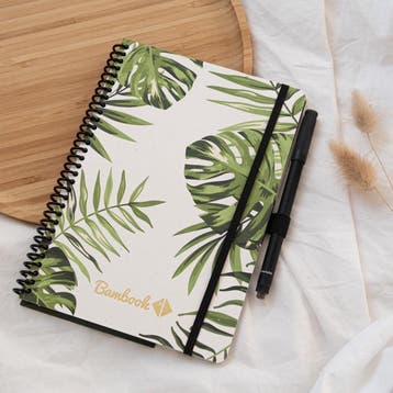 Bambook Tropical uitwisbaar notitieboek - A5 - Geruite, Ophalen of Verzenden, Nieuw
