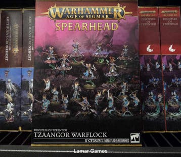 Disciples of Tzeentch Tzaangor Warflock Spearhead (Warhammer, Hobby en Vrije tijd, Ophalen of Verzenden, Nieuw