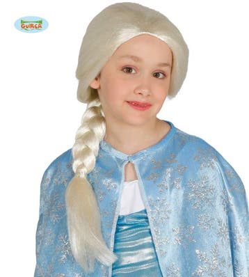 Pruik Elza Frozen kind, Ophalen of Verzenden, Nieuw