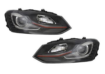 Koplampen VW Polo 6R 09-14 GTI Look, Ophalen of Verzenden, Nieuw