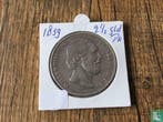 Nederland 2½ gulden 1859, Verzenden, Overige waardes, Losse munt, Goud