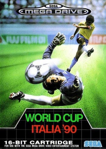 Sega Mega Drive World Cup Italia 90 (In doos), Verzenden, Zo goed als nieuw