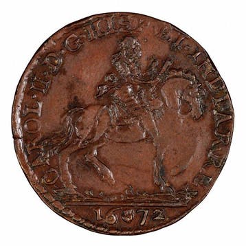 Spaans Nederland, Brabant, Antwerpen Jeton 1672 - Charles II