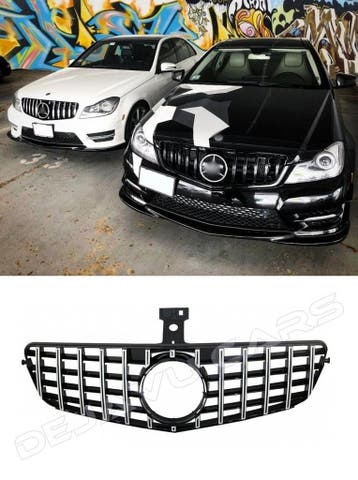 GT-R Panamericana Look Front Grill voor Mercedes Benz C-Klas, Ophalen of Verzenden