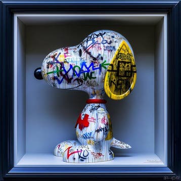 Urban3DArt (1971) - Snoopy Graf love Limited Edition