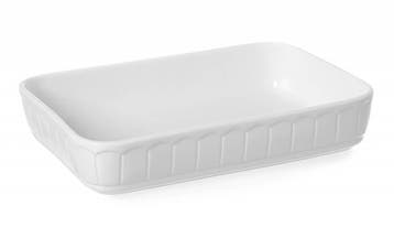 Hendi Ovenschaal Rechthoekig Porselein 28x18,5 cm | Per stuk, Verzenden