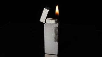 Dunill - Barley Pattern Rollagas Lighter - Aansteker -, Nieuw
