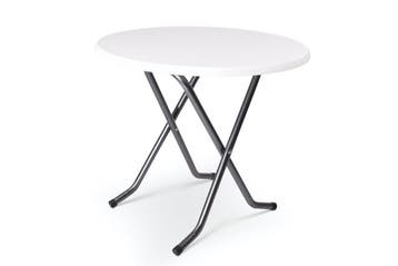 Terrastafel Ibiza | Blad 85cm, Tuin en Terras, Ophalen of Verzenden, Nieuw, Rond, Kunststof