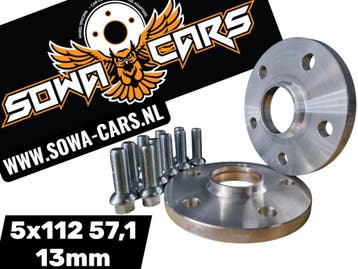 Spoorverbreders AUDI RS3 S3 VW GOLF 8 Spacers 5x112 57,1, Verzenden
