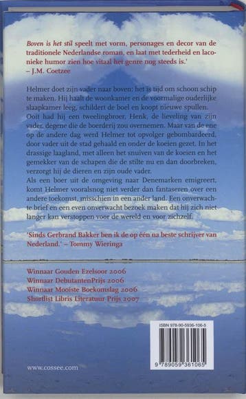 Boven is het stil 9789059361065 Gerbrand Bakker, Verzenden, Zo goed als nieuw, Gerbrand Bakker