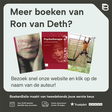 Psychiatrie - Ron van Deth 9789036822848, Verzenden, Gelezen, Ron van Deth