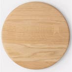 HOCHO Snijplank Kubo – Eikenhout – Ø 220x15 mm – Tijd, Ophalen of Verzenden, Nieuw