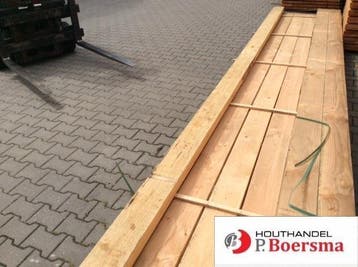 Douglas balken fijnbezaagd, 75x175 lengte 600cm., Nieuw, Balk, Overige houtsoorten, 50 mm of meer