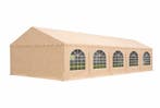Premium Partytent PVC 5x10x2 mtr in Beige (5x10 meter), Verzenden, Nieuw, 2 meter of meer, Partytent