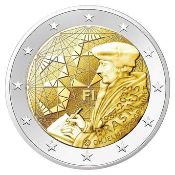 Finland 2 Euro Erasmus 2022 UNC, Verzenden