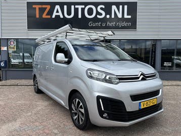 Citroën Jumpy 1.6 BlueHDI L2 Led/Navi/Trekhaak/Imperiaal, Gebruikt, Euro 6, Citroën, Leder en Stof