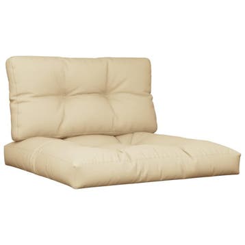 Loungekussens Polyester | Laatste Stuk! | Beige, Tuin en Terras, Ophalen of Verzenden, Zo goed als nieuw