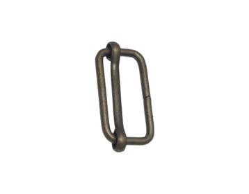 Metalen schuifgesp bronskleurig 30mm, Ophalen of Verzenden, Nieuw