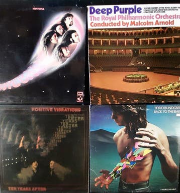 Deep Purple, Ten Years After, Todd Rundgren - Fireball; Deep, Nieuw in verpakking
