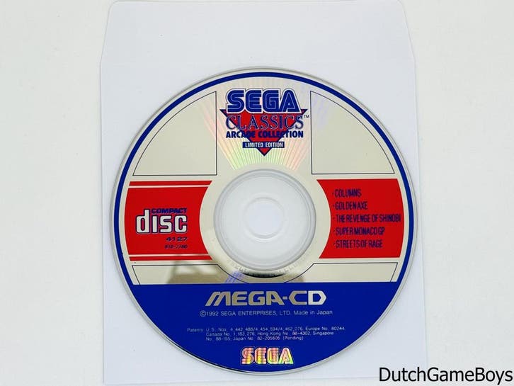 Sega Mega CD - Sega Classics - Arcade Collection - CD Only, Spelcomputers en Games, Games | Sega, Gebruikt, Verzenden