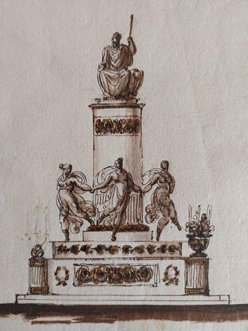 Giuseppe Barberi (1746–1809), Werkplaats van - Simulacro