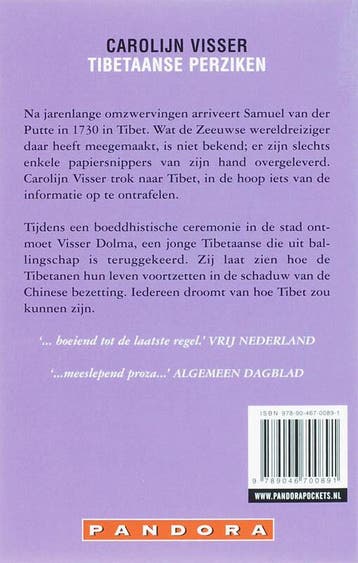 Tibetaanse perziken / Pandora pockets 9789046700891, Verzenden, Zo goed als nieuw, Carolijn Visser