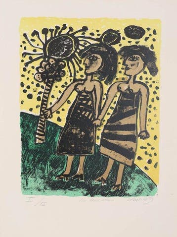 Corneille (1922-2010) - Les Deux