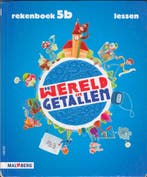 De wereld in Getallen versie 4 Aktiepakket 4-delig 5B (zie o, Boeken, Schoolboeken, Verzenden, Nieuw