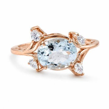 Zonder minimumprijs - Ring - 14 karaat Geel goud - 2.05ct., Nieuw