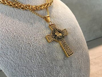AJS - Tempeliersmedaille Kruis, Zegel, Wapen en Dubbele, Antiek en Kunst