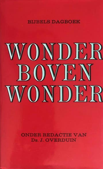 WONDER BOVEN WONDER - OVERDUIN 9789021050409, Verzenden, Gelezen, OVERDUIN