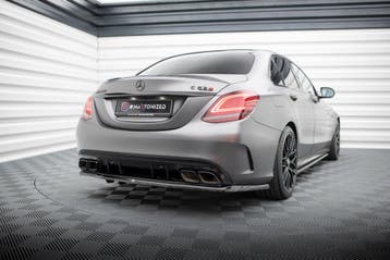 Maxton Diffuser Splitter Mercedes-AMG C63 Sedan/Estate W205, Auto diversen, Tuning en Styling, Verzenden