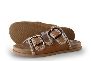 Graceland Slippers in maat 38 Beige, Slippers, Verzenden, Beige, Zo goed als nieuw