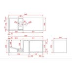 Wiesbaden Julia - Fontein met Nis - 52x20x20cm - Solid, Ophalen of Verzenden, Nieuw