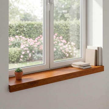 vidaXL Raamkozijnen 2 st Bruin 100 x 20 x 2 cm Massief, Verzenden, Nieuw