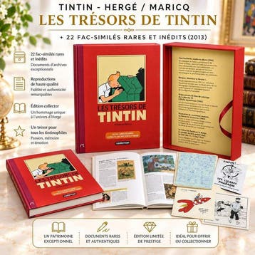 Tintin - Hergé / Maricq – De schatten van Tintin + 22, Nieuw
