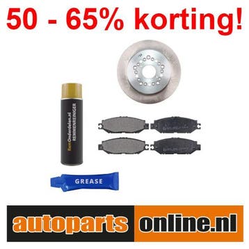 Remschijven + Remblokken Lexus Ls achterzijde, Verzenden, Nieuw, Lexus