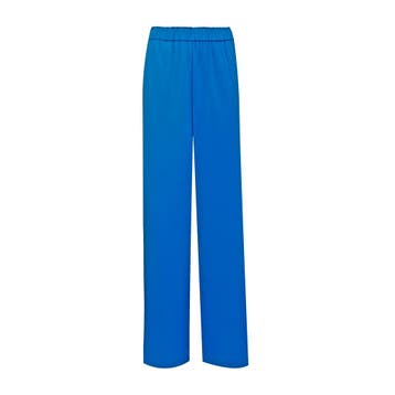 Daname • blauwe zijden pantalon • 34, Kleding | Dames, Daname, Nieuw, Maat 34 (XS) of kleiner, Verzenden