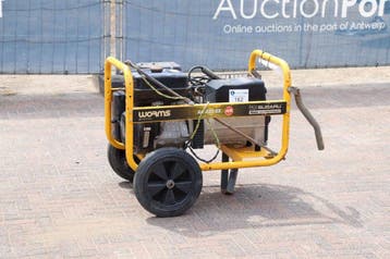 Veiling: Generator Worms Arc220 EX Benzine 6.5kVA, Ophalen