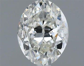 1 pcs Diamant (Natuurlijk) - 1.52 ct - Ovaal - H - SI2 - HRD, Nieuw