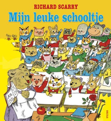 Mijn leuke schooltje - Richard Scarry 9789044728170, Verzenden, Gelezen, Richard Scarry