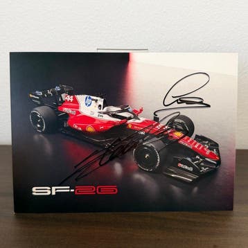 Ferrari - Charles Leclerc - Lewis Hamilton - 2026 - Fankaart, Nieuw