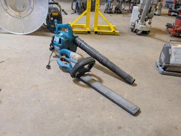 Motor bladblazer met elektrische heggenschaar Makita, Nieuw