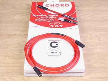 Chord Company Shawline digital audio interconnect RCA 2,0 me, Ophalen of Verzenden, Gebruikt, Overige kabels