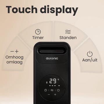 2dekans | Auronic Olieradiator - Elektrische Kachel - 2500W, Ophalen of Verzenden, Zo goed als nieuw